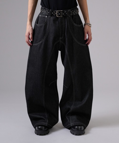 【美品】GANRYU ブラックデニムパンツ アシンメトリー クレイジースキニーL 楽天市場】ブラック スキニー バイカーパンツ メンズ スキニー