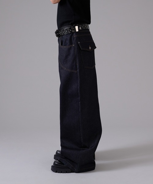 ANDER HUNK ジーンズ 13oz Rigid Curve Denim / 13オンス