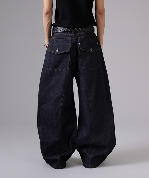 ANDER HUNK ジーンズ 13oz Rigid Curve Denim / 13オンスリジット