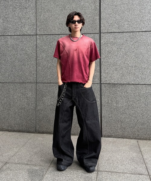ANDER HUNK ジーンズ 13oz Rigid Curve Denim / 13オンス