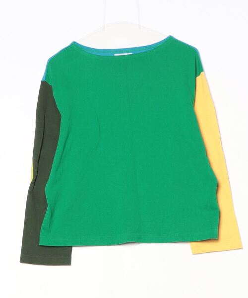「BEAMS BOY」 長袖カットソー FREE グリーン レディース