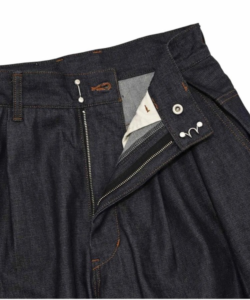 パンツ my beautiful landlet baggy denim pants my beautiful landlet ジーンズ 「my landlet」DENIM TUCK WIDE