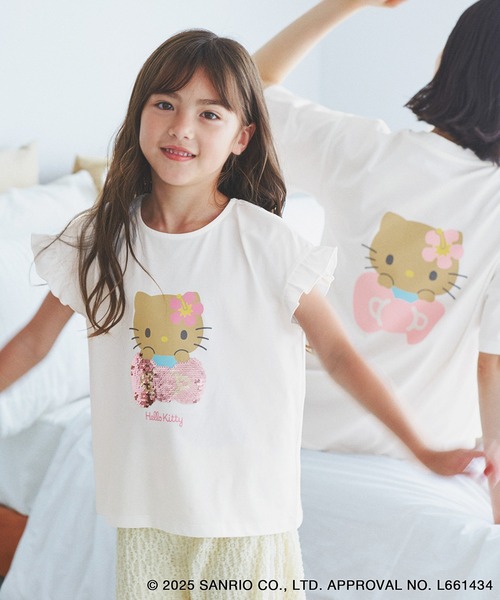 【ROPE' PICNIC】×ハローキティ 天竺素材 アソートTシャツ ROPÉ PICNIC(ロペピクニック) / 【ROPE' PICNIC×ハローキティ
