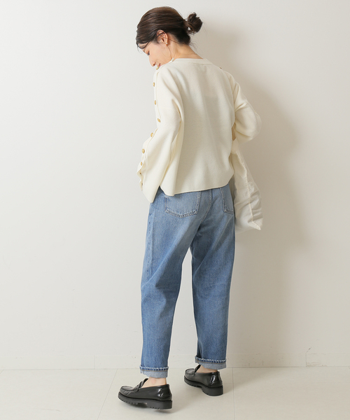 「Spick & Span」 長袖ニット FREE ホワイト レディース_画像9