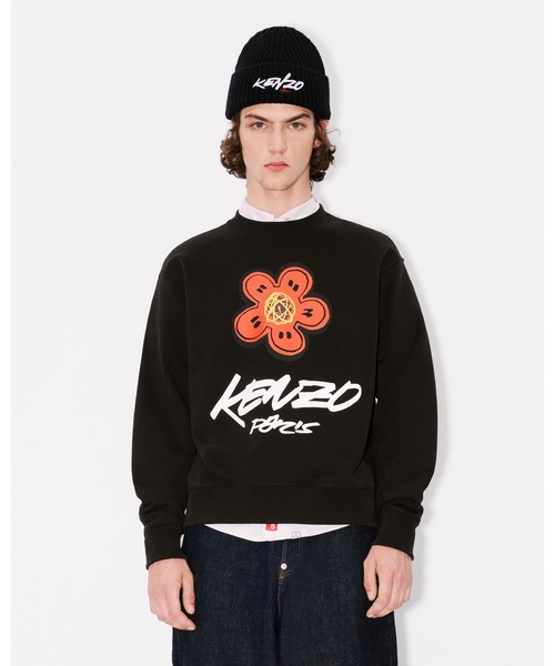 H4580-96◾️ケンゾー　コットン　刺繍トレーナー　スウェット　Y2K KENZO（ケンゾー） トレーナー スウェット 'Kenzo x Futura 2000