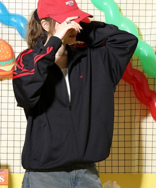 NERDY ジャージ ニューヨークトラックトップ レディース : ZOZOTOWN