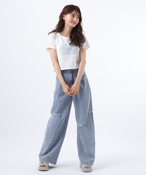 GLOBAL WORK（グローバルワーク） tシャツ アソートチビT半袖/AND YUA