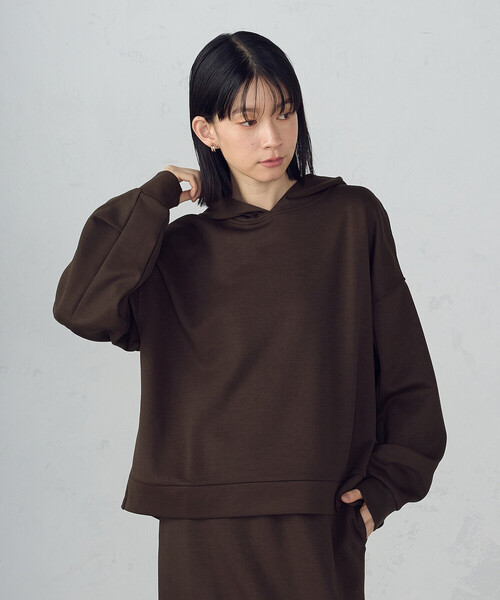 【新品同様❣️試着のみ】V12 ダンボールニットパーカー ゼロサイズ COMME CA ISM パーカー 「新色追加」ダンボールニット パーカ