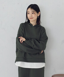 COMME CA ISM（コムサイズム） パーカー 「新色追加」ダンボールニット