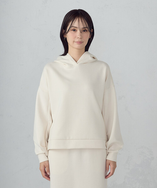 COMME CA ISM（コムサイズム） パーカー 「新色追加」ダンボールニット