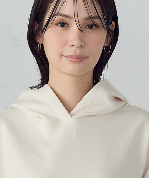 COMME CA ISM（コムサイズム） パーカー 「新色追加」ダンボールニット