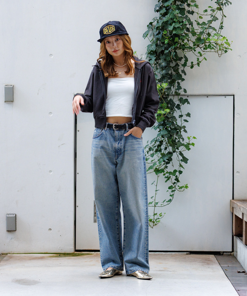 SOMETHING（サムシング） ジーンズ デニム デニムパンツ レディース