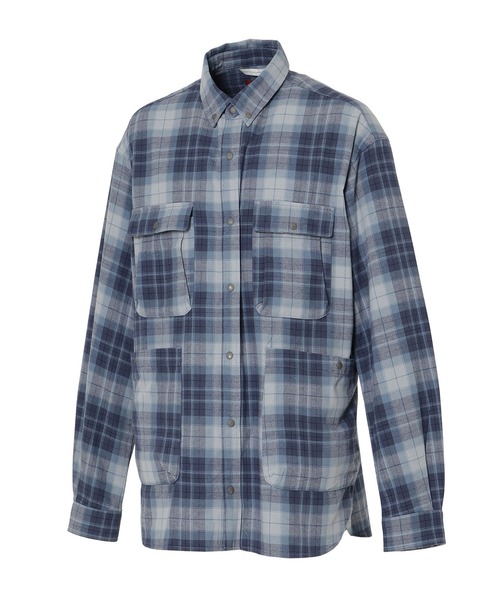 NANGA（ナンガ） シャツ FADE TARTAN CHECK CAMP SHIRT/フェード