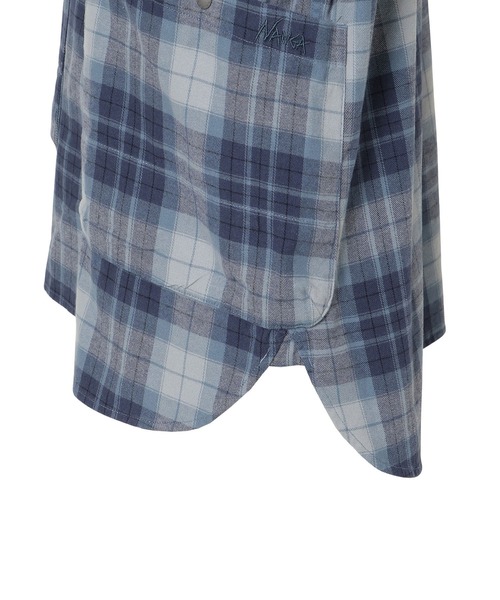 NANGA（ナンガ） シャツ FADE TARTAN CHECK CAMP SHIRT/フェード