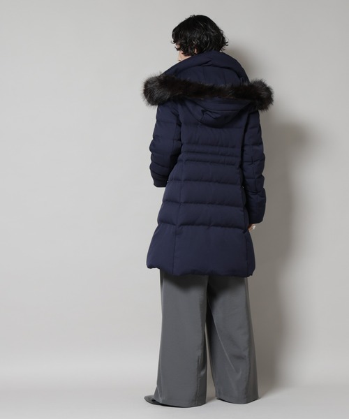 nano universe　西川ダウン　SHIELO　ノーカラーダウンジャケット メンズ 2024AW「nishikawa DOWN®」｜ナノ・ユニバース公式通販