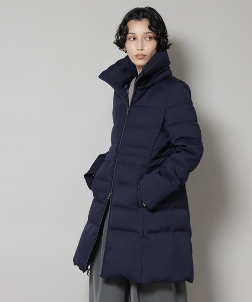 【美品】nano・universe × 西川ダウン　ミドル丈ダウンコート 楽天市場】「西川ダウン(R)」ミドル丈バックタックコート NANO