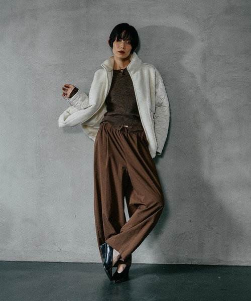 LEPSIM スタンドボアキルトブルゾン 楽天市場】【SALE／50%OFF】スタンドボアキルトブルゾン LEPSIM