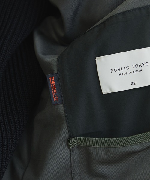 「PUBLIC TOKYO」 ブルゾン 1 カーキ メンズ