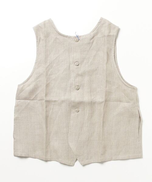 「COCO WALK」 ベスト FREE ナチュラル レディース_画像7