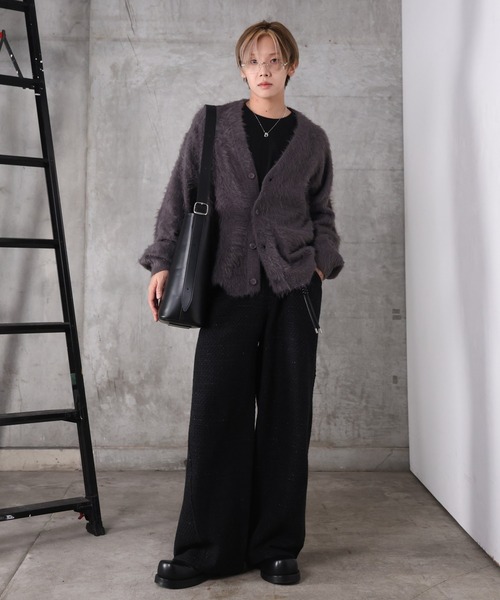 Confirm（コンファーム） カーディガン AW シャギー ニット
