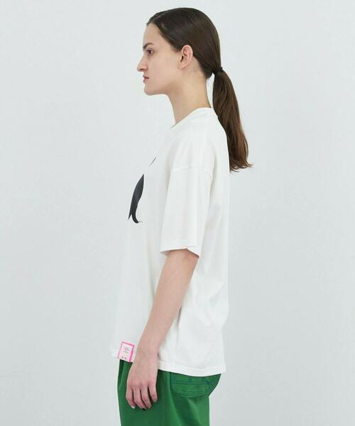 「FRAPBOIS PARK」 半袖カットソー 1 ホワイト レディース_画像3