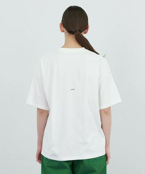 「FRAPBOIS PARK」 半袖カットソー 1 ホワイト レディース_画像4