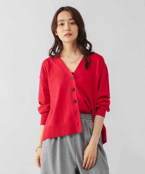 GLOBAL WORK（グローバルワーク） カーディガン ドライタッチVネック