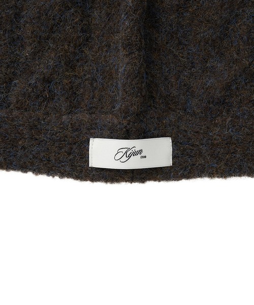 Kijun（キジュン） ニット帽 ニットキャップ レディース Cable Knit