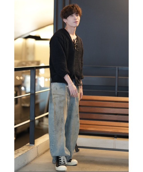 Otte カーディガン コリアンモヘアカーディガン メンズ レディース