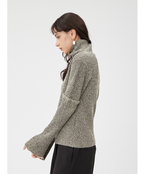 「FRAY I.D」 タートルネックニット FREE グリーン レディース_画像5