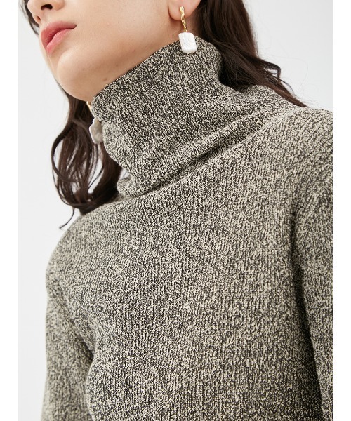 「FRAY I.D」 タートルネックニット FREE グリーン レディース_画像6