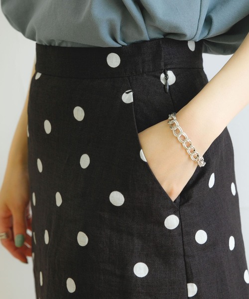 「URBAN RESEARCH」 ロングスカート 38 ブラック レディース_画像4