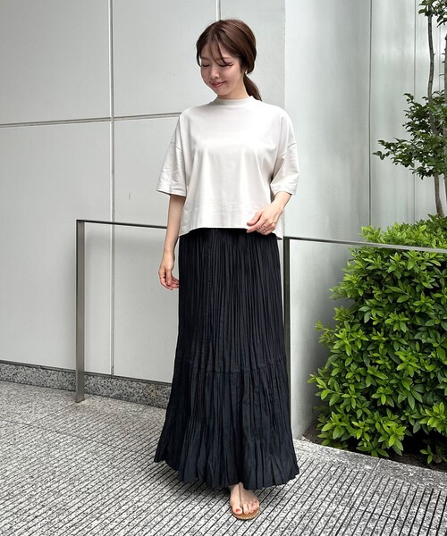 「UNFILO」 半袖Tシャツ SMALL ブラック レディース_画像9