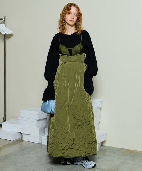 MAISON SPECIAL メゾンスペシャル　ラッフルカラーブラス MAISON SPECIAL（メゾンスペシャル） ニット セーター 2way Ruffle