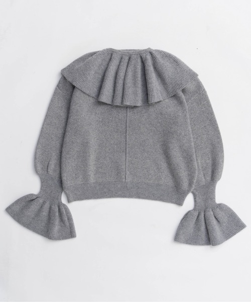 MAISON SPECIAL（メゾンスペシャル） ニット セーター 2way Ruffle
