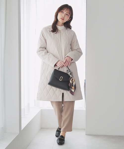 GLACIER lusso（グラシアルッソ） ノーカラーコート コート