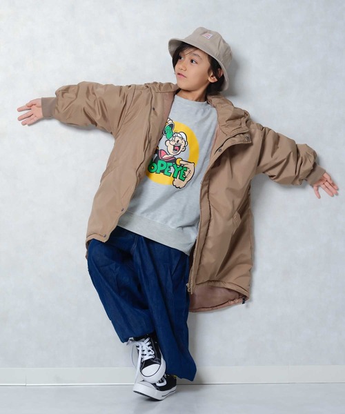 SHISKY（シスキー） モッズコート コート モンスターパーカー キッズ