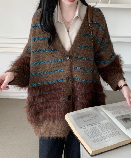 ABITOKYO（アビトーキョー） カーディガン オーバーサイズファー