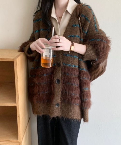 ABITOKYO（アビトーキョー） カーディガン オーバーサイズファー