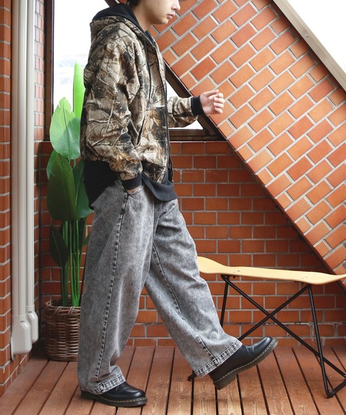 8 ブルゾン アウター ダックZIP UPパーカー メンズ レディース