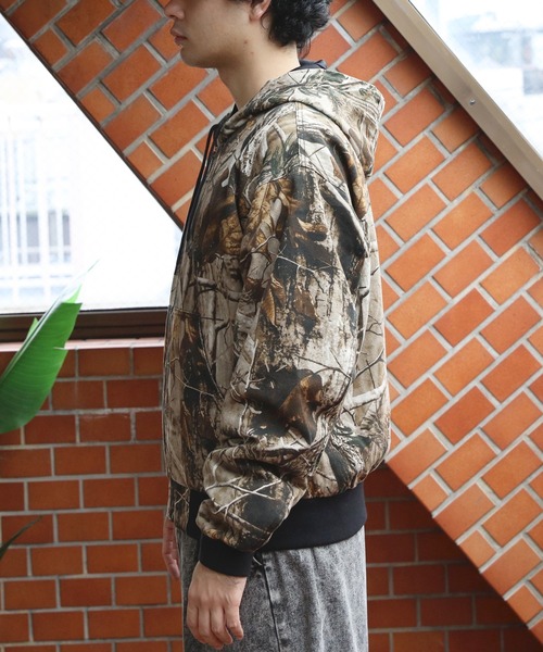 8（eight） ブルゾン アウター ダックZIP UPパーカー メンズ