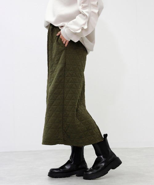スカート トライアングルキルト　ストレートスカート | Fizz | 03