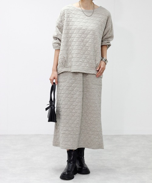 スカート トライアングルキルト　ストレートスカート | Fizz | 04