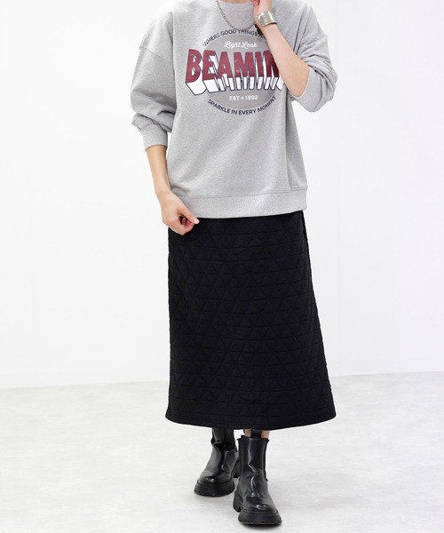 スカート トライアングルキルト　ストレートスカート | Fizz | 07