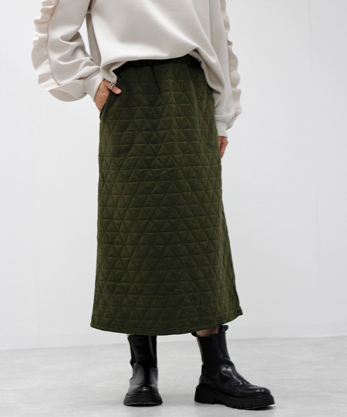 スカート トライアングルキルト　ストレートスカート | Fizz | 09