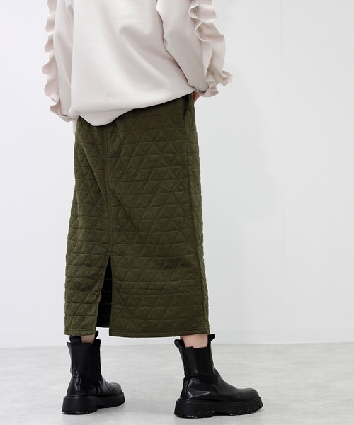 スカート トライアングルキルト　ストレートスカート | Fizz | 10