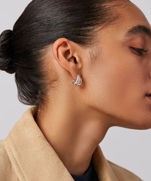 ピアス 「JENNY BIRD/ジェニーバード」ミニフープ風デザインピアス 
