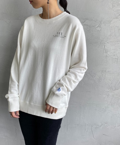 「The Endless Summer」 スウェットカットソー X-LARGE ブルーグレー レディース_画像7