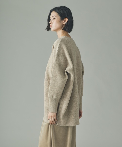 Curensology（カレンソロジー） ニット セーター /ダブルフェイス