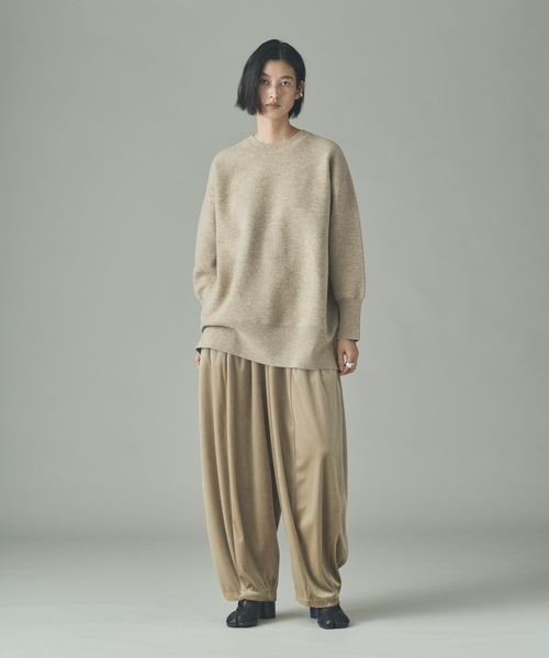 Curensology（カレンソロジー） ニット セーター /ダブルフェイス